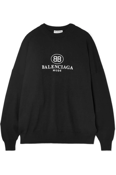 Balenciaga embroidered discount sweater