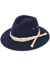 MAISON MICHEL Rico fedora hat,1061017001RICO