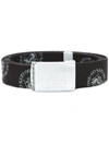HYSTERIC GLAMOUR HEY HO LET'S GO BUCKLED BELT,02181QE0312833135