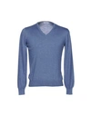 Gran Sasso Sweaters In Slate Blue