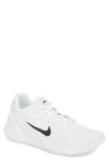 Nike Men's Free Run 2018 Running Sneakers From Finish Line In White/ Black
