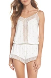 EBERJEY GIVING PALM THE DREAMER BLOUSON ROMPER,D1713