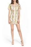 CUPCAKES AND CASHMERE GRAM EMBROIDERED MINIDRESS,CI108536
