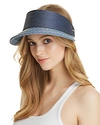 ERIC JAVITS DENIM CHAMP VISOR,13101