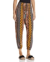BAND OF GYPSIES BAND OF GYPSIES NATIVE TAPESTRY INSPIRED-PRINT PANTS,WR350766
