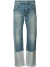 TU ES MON TRESOR TU ES MON TRÉSOR GLITTER BOYFRIEND JEANS - BLUE,AJC2014GLS12768310