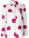 LA DOUBLEJ FLORAL PRINT SHIRT,SHI0001SIL00112804103