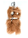 Miu Miu Keyring In Brown
