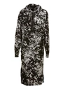 GIVENCHY FLOWER PRINTED LONG WINDBREAKER,10560644