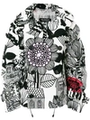 JUNYA WATANABE FLORAL PRINT DOUBLE BREASTED JACKET,JAC00412835830