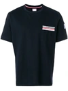 MONCLER tricolour pocket T-shirt,80106008496812836944