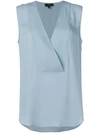 THEORY V-neck vest top,I010253712743457