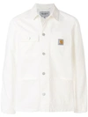 Carhartt Michigan Coat Organic Cotton Dearborn Canvas In White