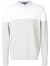 MICHAEL KORS colour block sweatshirt,CS86KE146912836702