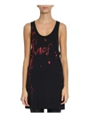 HAIDER ACKERMANN PRINTED COTTON TANK TOP,10561077