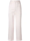 ERIKA CAVALLINI WIDE LEG CROPPED PANTS,P8EE8PT4012837072