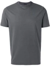 Zanone Relaxed-fit Cotton T-shirt In Grey