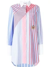 TOMMY HILFIGER striped shirt dress,RW0RW0061512836501