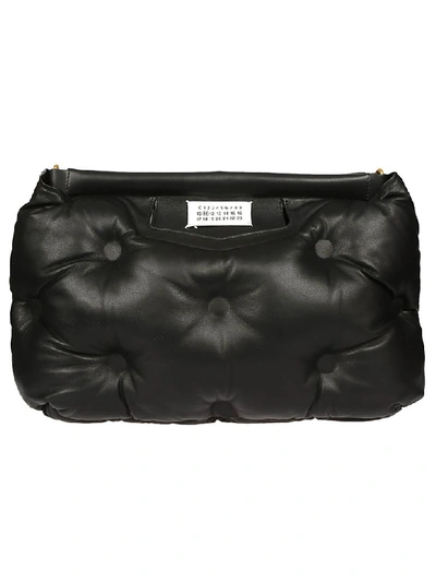 Maison Margiela Quilted Shoulder Bag In Black