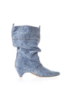 STELLA MCCARTNEY Stella McCartney Blu Ankle Boots In Denim,10561561
