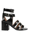 LAURENCE DACADE SHINY CRUMPLED SANDALS,10561659