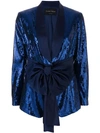 CHRISTIAN PELLIZZARI SEQUINED SMOKING JACKET,22G86012815284