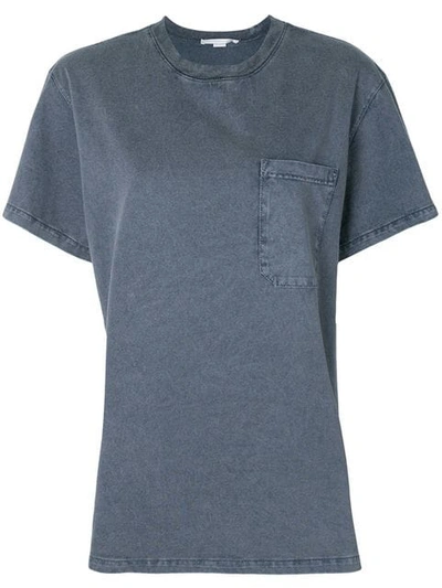 Stella Mccartney Casual Pocket T-shirt In Grey