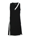 ARMANI EXCHANGE ARMANI EXCHANGE WOMAN SHORT DRESS BLACK SIZE 2 POLYESTER,34832258LT 1