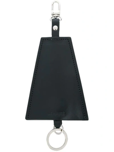 Lemaire Black Triangle Keychain