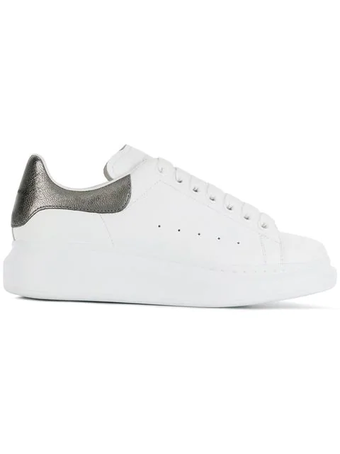 alexander mcqueen oversized trainers black