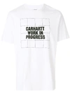 CARHARTT grid logo T-shirt,I02468212834470
