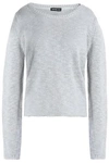 JAMES PERSE JAMES PERSE WOMAN COTTON AND LINEN-BLEND jumper LIGHT grey,3074457345619272810