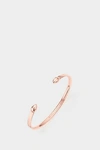 MONICA VINADER Rose Gold Vermeil Fiji Cuff,RP-CF-FACF-NON