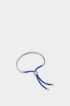 MONICA VINADER Fiji Friendship Bracelet - Majorelle Blue,SS-BM-FIJI-BLM