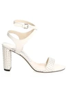 JIMMY CHOO Marine Studded Leather Sandals