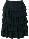 STELLA MCCARTNEY RUFFLE MIDI SKIRT,513534SY20612841905