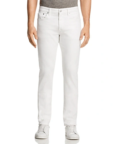 S.m.n Studio Hunter Standard Slim Fit Jeans In White