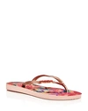 HAVAIANAS HAVAIANAS WOMEN'S TROPICAL SLIM FLIP-FLOPS,4122111