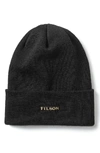 FILSON WOOL CAP - BLACK,11060198
