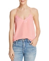 CAMI NYC THE RACER SILK CAMI,RACER