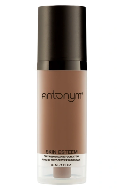 Antonym Skin Esteem Organic Liquid Foundation Dark 1.06 oz/ 30 ml
