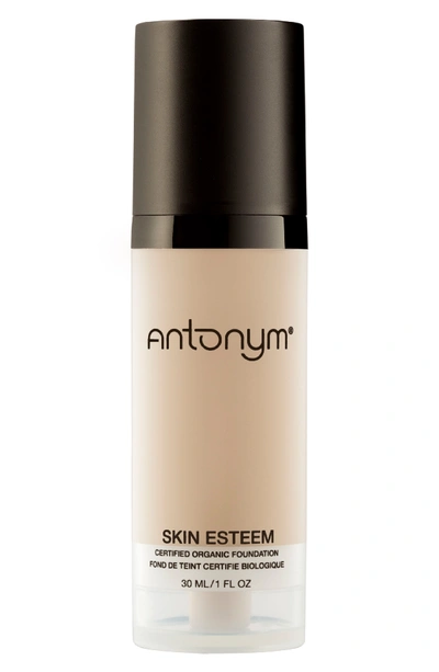 Antonym Skin Esteem Organic Liquid Foundation Beige Medium Light 1.06 oz/ 30 ml