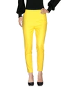 Moschino Casual Pants In Yellow