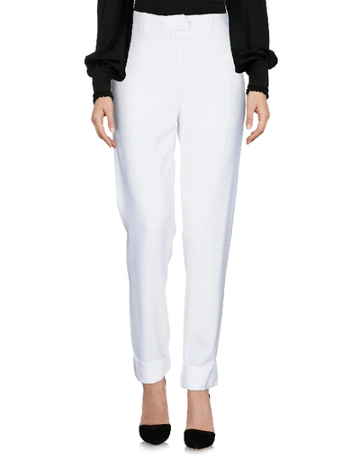 Luxury Fashion Casual Trousers In White