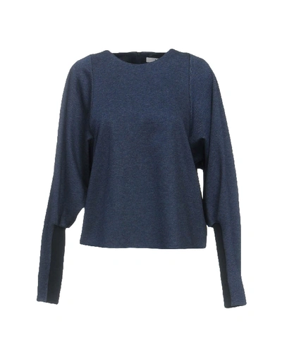 Tibi T-shirt In Dark Blue