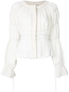 ALTUZARRA TIERED SLEEVE CROPPED JACKET,21821375212837788