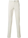 Incotex Cotton-blend Slim-leg Chino Trousers In Neutrals