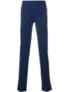 Incotex Slim Fit Trousers In Blue