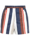 GUILD PRIME STRIPED SHORTS,72Q237052812846814