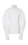 CAROLINE CONSTAS BO TURTLENECK BLOUSE,T228ISSF18